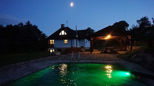 Chalupa bazén, wellness a hřiště - Jizerské hory