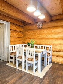 Sruby u jezera Nitrianské Rudno - hrad Bojnice