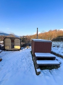 Sruby u jezera Nitrianské Rudno - hrad Bojnice