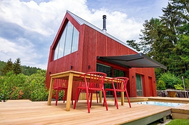 Chata wellness a bazén - Posázaví - Sázava