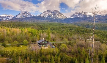Chalupa sauna a koupací sud - Vysoké Tatry