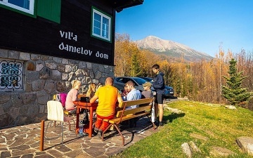 Chalupa sauna a koupací sud - Vysoké Tatry