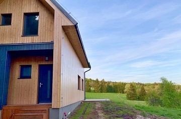 Krunohorsk chata se saunou - samota u lesa