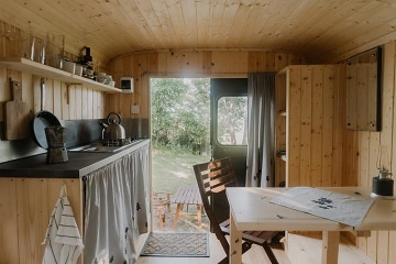 Pošumavská maringotka - Lažiště - Prachatice