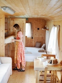 Glamping umava - Maringotka sauna a jezrko