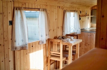 Glamping umava - Maringotka sauna a jezrko
