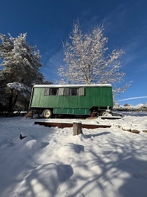 Glamping umava - Maringotka sauna a jezrko