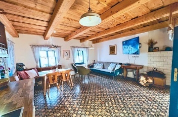 Chalupa rsk vrchy - Jimramov - hrad Pertejn