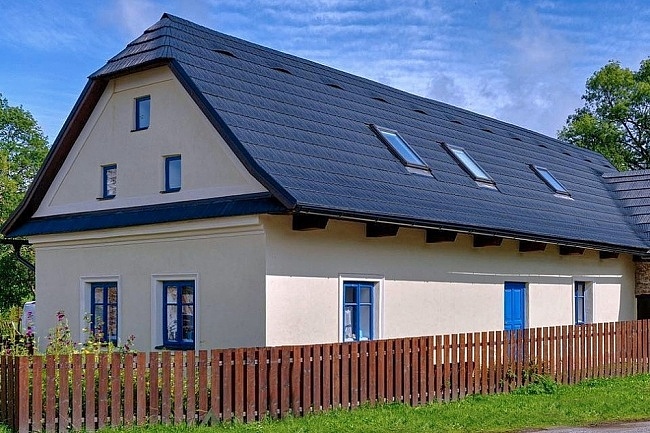 Chalupa rsk vrchy - Jimramov - hrad Pertejn