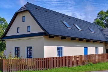 Chalupa rsk vrchy - Jimramov - hrad Pertejn