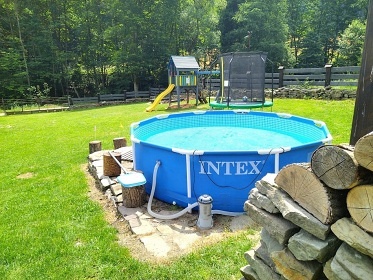 Chata baz�n a koupac� sud - �erenka - Beskydy