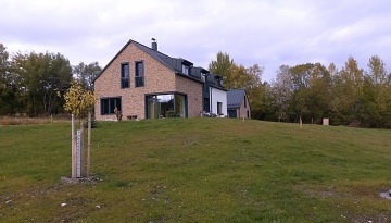 Chata vhled na Paseckou sla s jezrkem - Kvilda