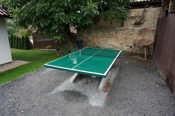 Rodinn� chaty u S�zavy - sauna a koupac� sud