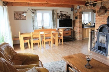 Rodinn� chaty u S�zavy - sauna a koupac� sud