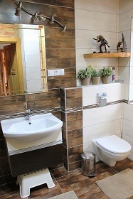 Rodinn� chaty u S�zavy - sauna a koupac� sud