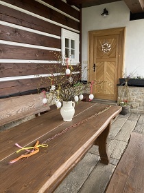 Roubenky u Kouteckého potoka - hrad Lipnice