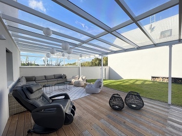 Chata sauna a biotop - Farmapark Sob�hrdy - Bene�ov