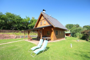 Chata s baz�nem - Geopark �esk� r�j - Novopacko