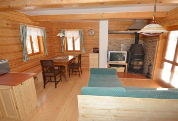 Chata s baz�nem - Geopark �esk� r�j - Novopacko