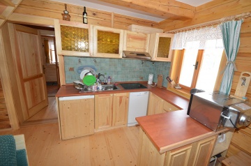 Chata s baz�nem - Geopark �esk� r�j - Novopacko