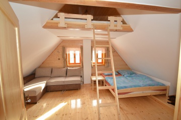 Chata s baz�nem - Geopark �esk� r�j - Novopacko