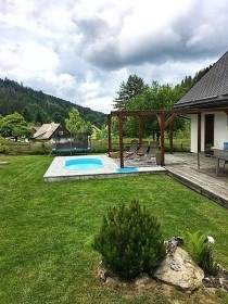 Chalupa na pohodu - Zlaté Hory - bazén a sauna