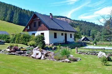 Chalupa na pohodu - Zlaté Hory - bazén a sauna
