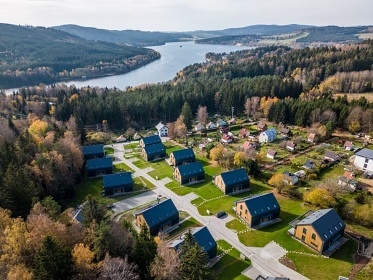 Modern chata na Lipn - Lipno nad Vltavou