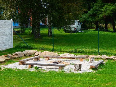 Chalupa s baz�nem u jezera Lipno - Horn� Plan�