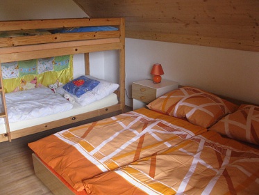 Chalupa s baz�nem u jezera Lipno - Horn� Plan�