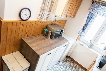 Chalupa u eky Ostravice - pehrada ance