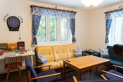 Chalupa u eky Ostravice - pehrada ance