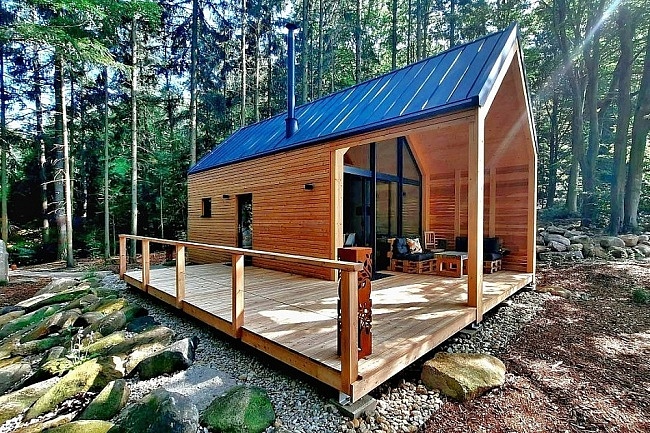 Chata v lese - Melechov - eka Szava - vihov