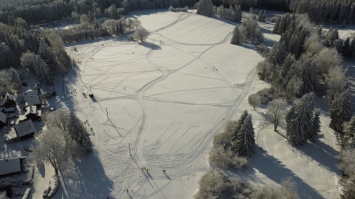 Chalupa �esk� les - Doma�lice - vrch �erchov