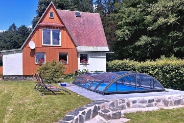 Chata s bazénem - Hrubý Jeseník - Moravice