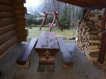 Kanadský srub Komora s wellness - Holčovice