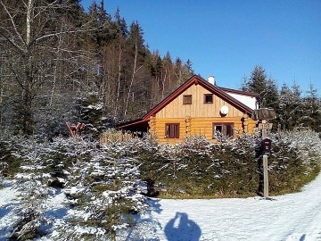 Kanadský srub Komora s wellness - Holčovice