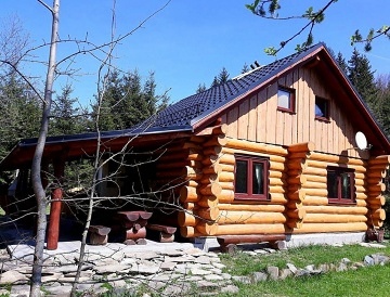 Kanadský srub Komora s wellness - Holčovice