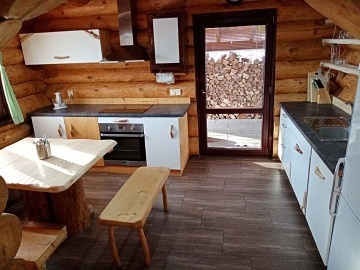 Kanadský srub Komora s wellness - Holčovice