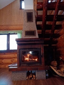 Kanadský srub Komora s wellness - Holčovice