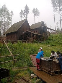 Kanadský srub Komora s wellness - Holčovice