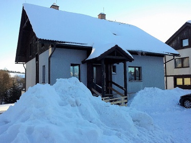Chalupa se saunou - Studen� vrch - Orlick� hory