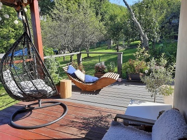 Chata s koupacm sudem - CHKO Bl Karpaty