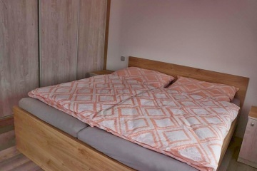Rodinná chalupa - apartmány - výhled na Lipno