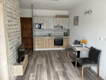 Rodinná chalupa - apartmány - výhled na Lipno