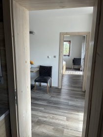 Rodinná chalupa - apartmány - výhled na Lipno