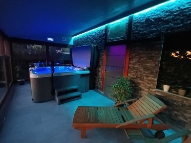 Rodinná chalupa - apartmány - výhled na Lipno