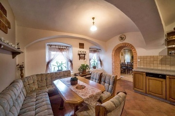 Wellness chalupa s baz�nem - p�ehrada Vranov