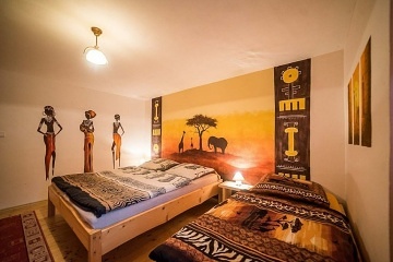 Wellness chalupa s baz�nem - p�ehrada Vranov