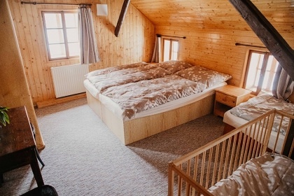 Chalupa u potoka - Jesenick� Roubenka se saunou